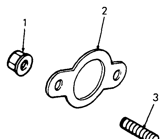 Exhaust Diagram and Parts List for 2284 864501-899000-145734100-146734100-14A734100 Cub Cadet Lawn Tractor
